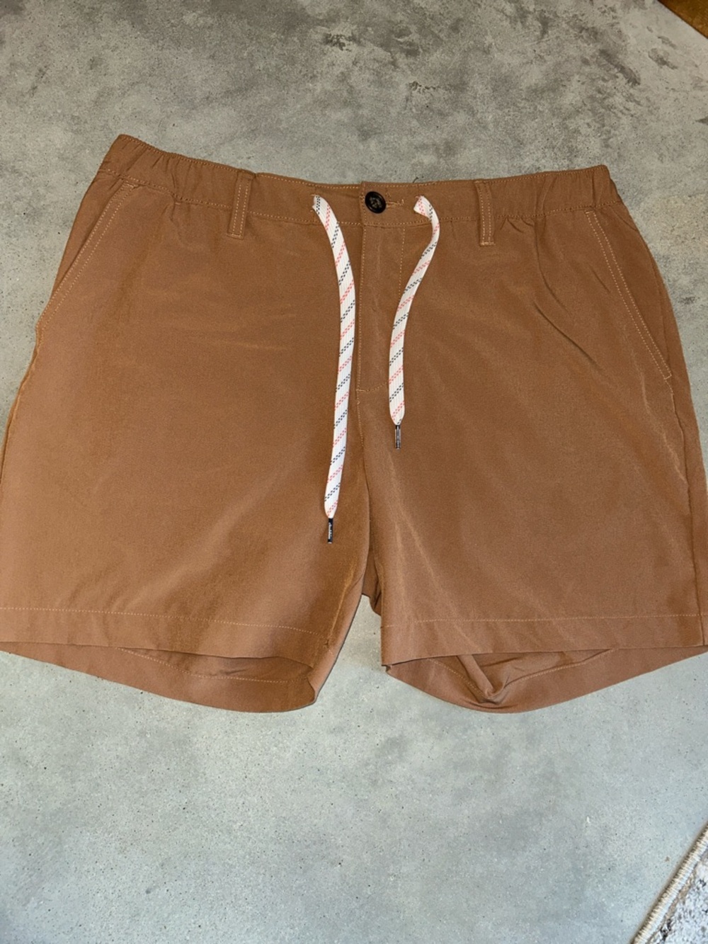 chubbies Blue and Yellow Pineapple Label Casual Shorts